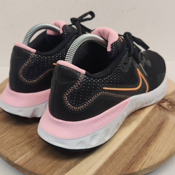 Nike Renew Run 'Orange Pulse' Women's Size 10 black white pink and orange - Picture 4 of 10